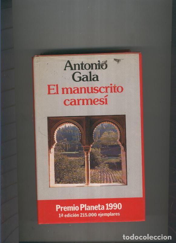Coleccionismo de Revistas y Peri&oacute;dicos: El manucristo carmesi - Antonio Gala