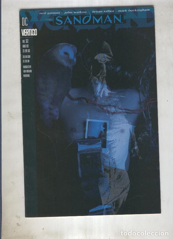 Colecionismo de Revistas e Jornais: Sandman numero 52 - Varios