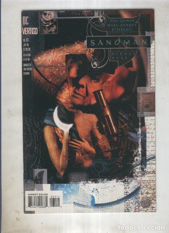 Colecionismo de Revistas e Jornais: Sandman numero 61 - Varios