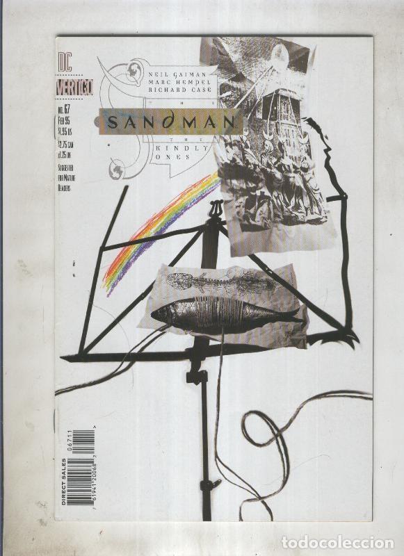 Colecionismo de Revistas e Jornais: Sandman numero 67 - Varios