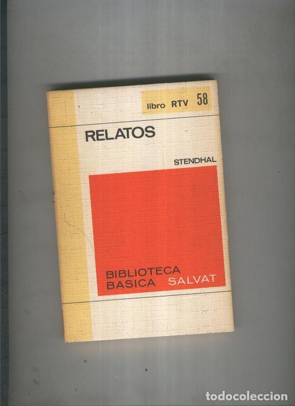 Coleccionismo de Revistas y Peri&oacute;dicos: Biblioteca basica Salva rtv:Relatos - Stendhal