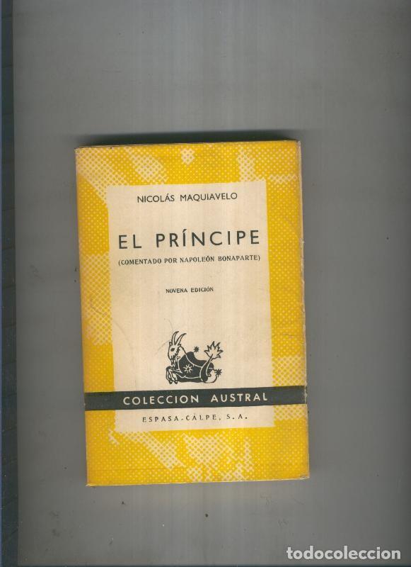 Coleccionismo de Revistas y Peri&oacute;dicos: El Principe - Nicolas Maquiavelo