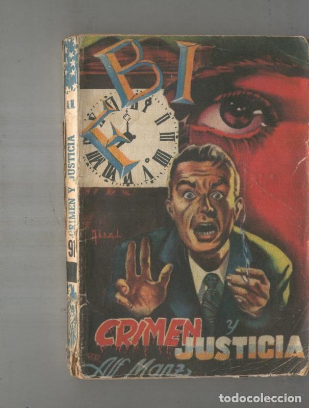 Colecionismo de Revistas e Jornais: FBI numero 091: Crimen y justicia - Fred Baxter