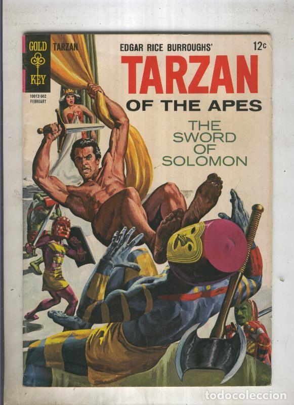 Colecionismo de Revistas e Jornais: TARZAN de GOLDKEY Numero 148: The sword of Salomon - VARIOS
