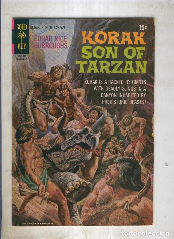 Colecionismo de Revistas e Jornais: KORAK SON OF TARZAN numero 44: When giants feast - VARIOS