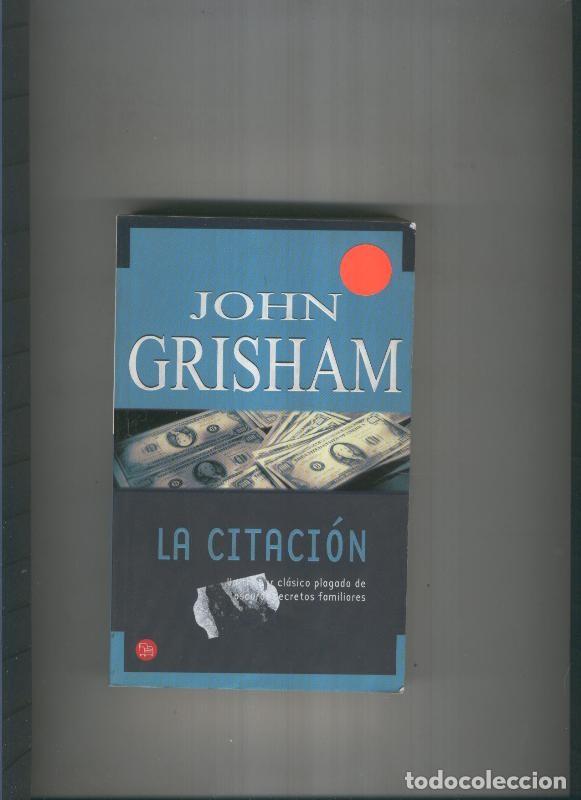 Colecionismo de Revistas e Jornais: La citacion - John Grisham