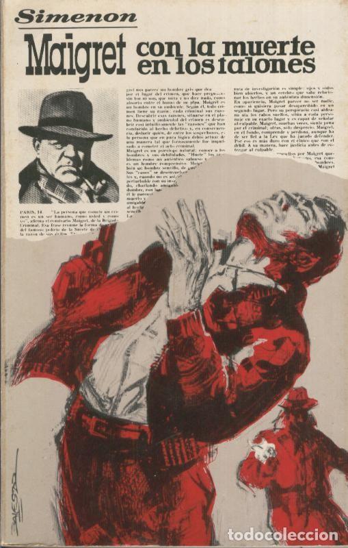 Coleccionismo de Revistas y Peri&oacute;dicos: Maigret con la muerte en los talones - Georges Simenon