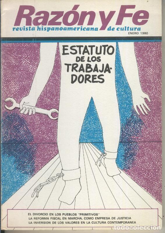 Sammeln von Zeitschriften und Zeitungen: Razon y Fe enero 1980 - Varios