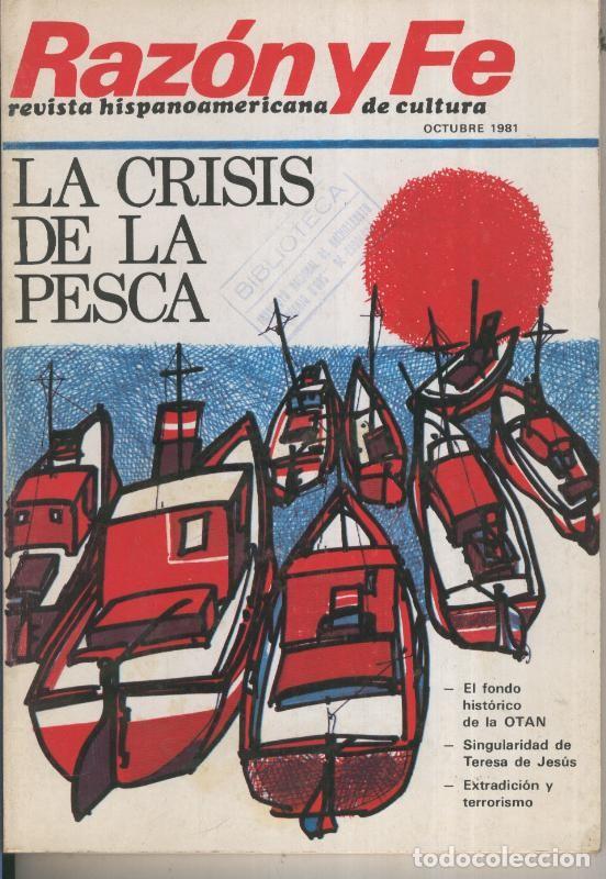 Sammeln von Zeitschriften und Zeitungen: Razon y Fe octubre 1981 - Varios