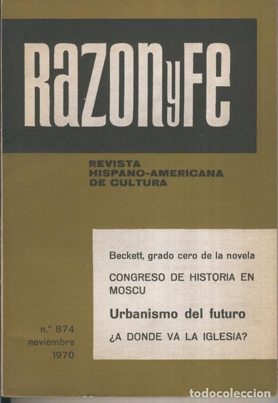 Collectionnisme de Revues et Journaux: Razon y Fe noviembre 1970 - Varios