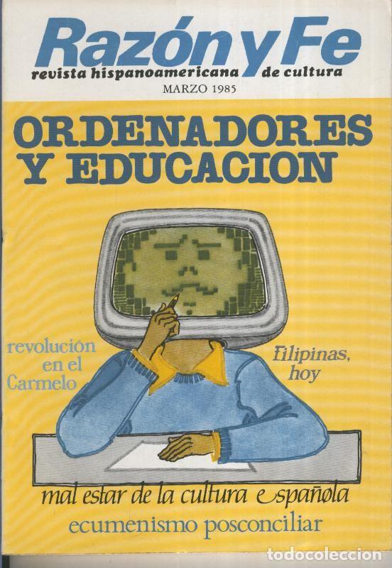 Collectionnisme de Revues et Journaux: Razon y Fe marzo 1985 - Varios