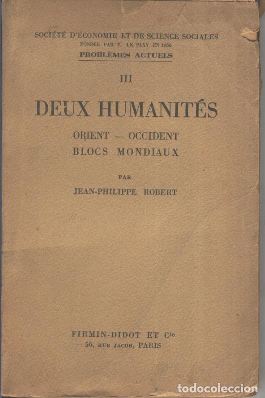 Sammeln von Zeitschriften und Zeitungen: Deux Humanites - Jean Philippe Robert