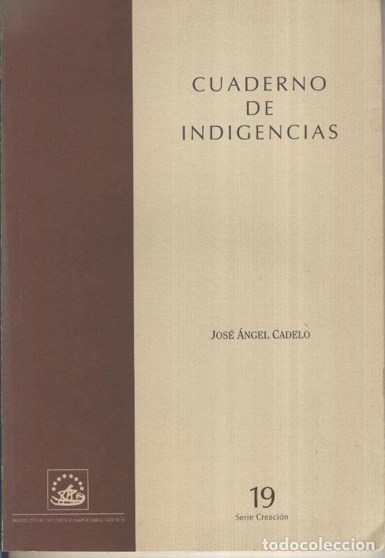 Colecionismo de Revistas e Jornais: Cuaderno de indigencias - Jose Angel Cadelo