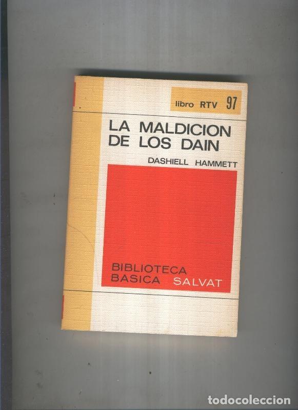 Colecionismo de Revistas e Jornais: Biblioteca basica Salva rtv 097: La maldicion de los dain - Dashiell hammett