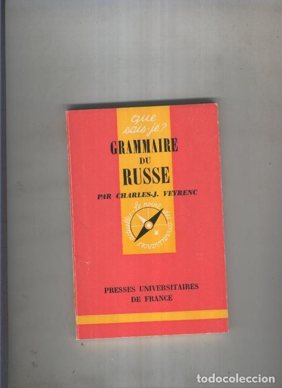 Sammeln von Zeitschriften und Zeitungen: Gramaire du Russe - Charles J. Veyrenc
