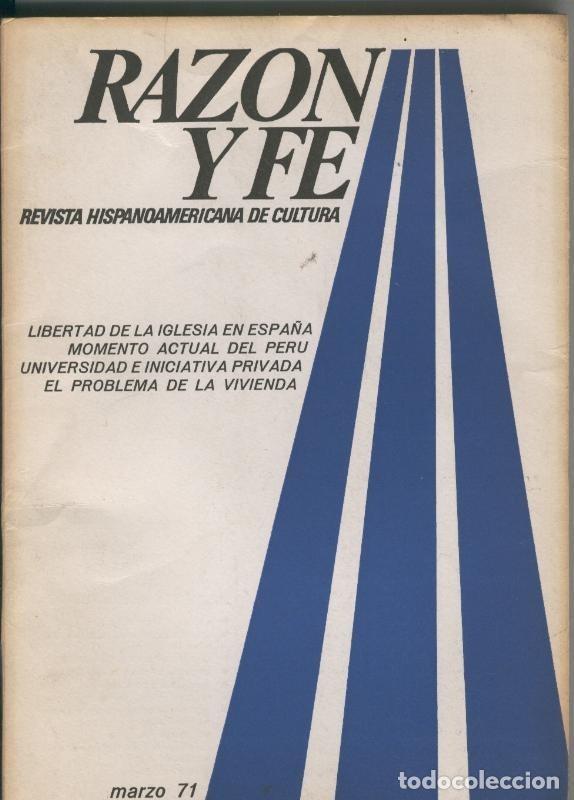 Sammeln von Zeitschriften und Zeitungen: Razon y fe marzo 1971 - Varios