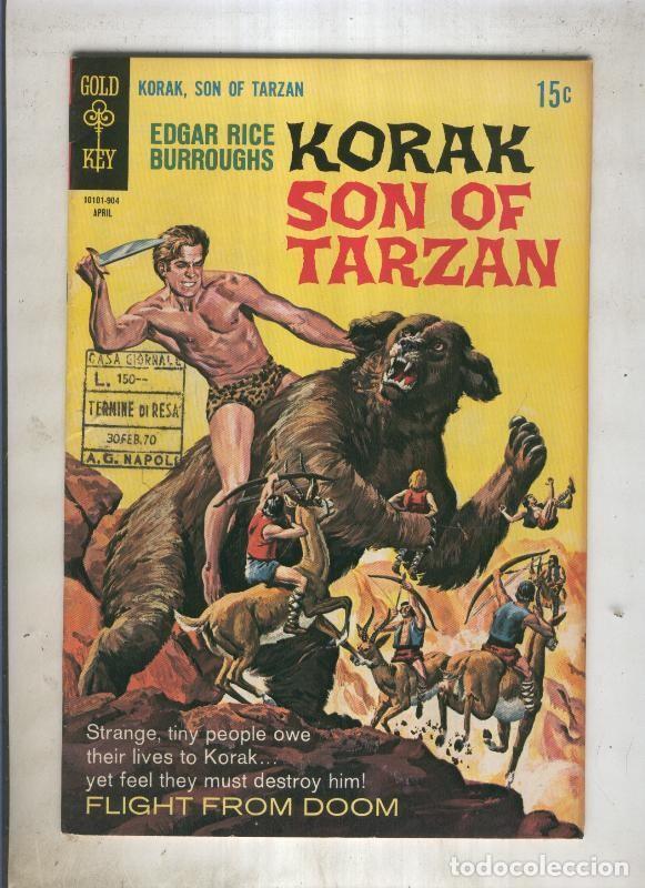 Sammeln von Zeitschriften und Zeitungen: KORAK SON OF TARZAN numero 28: Flight form Doom - VARIOS