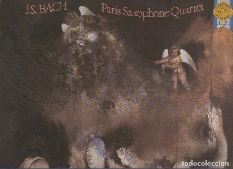 Collection Magazines and Newspapers: Disco Vinilo LP: JS BACH - Paris Saxophone Quartet - BACH