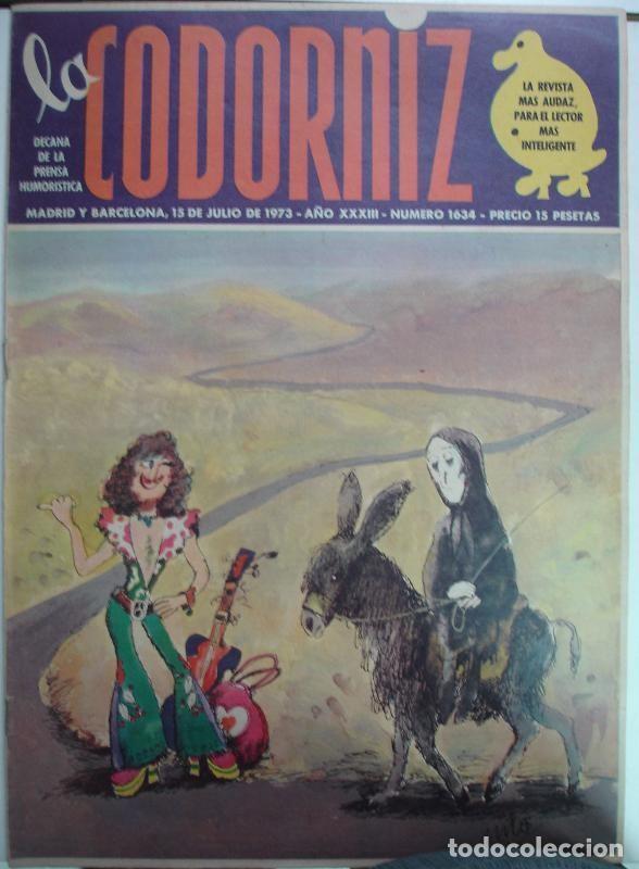 Coleccionismo de Revistas y Peri&oacute;dicos: La Codorniz numero 1634 - Varios