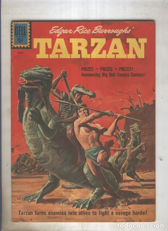 Collection Magazines and Newspapers: TARZAN de DELL Numero 124: Tarzan and the SAVAGE HORDE - VARIOS