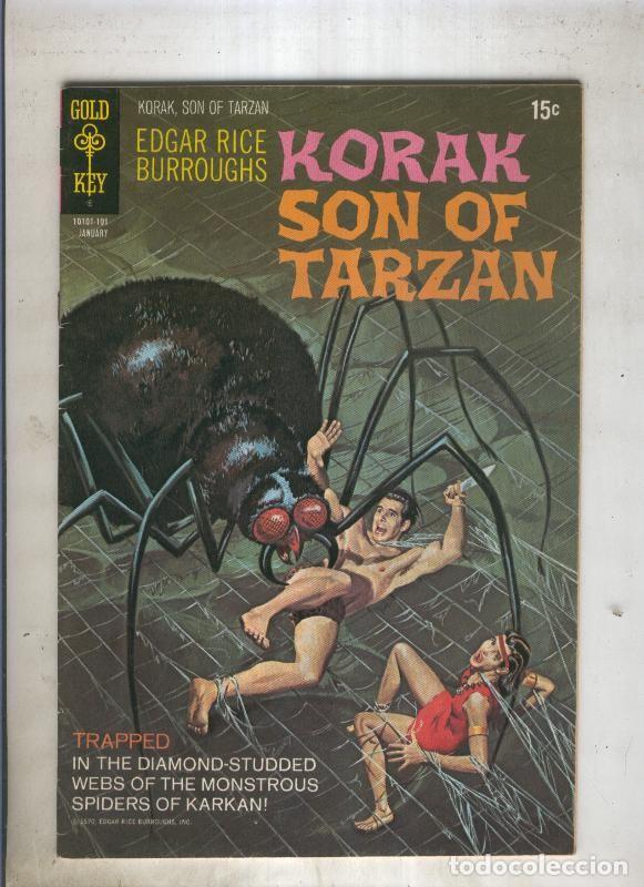 Sammeln von Zeitschriften und Zeitungen: KORAK SON OF TARZAN numero 39: The jewels of Karkan - VARIOS