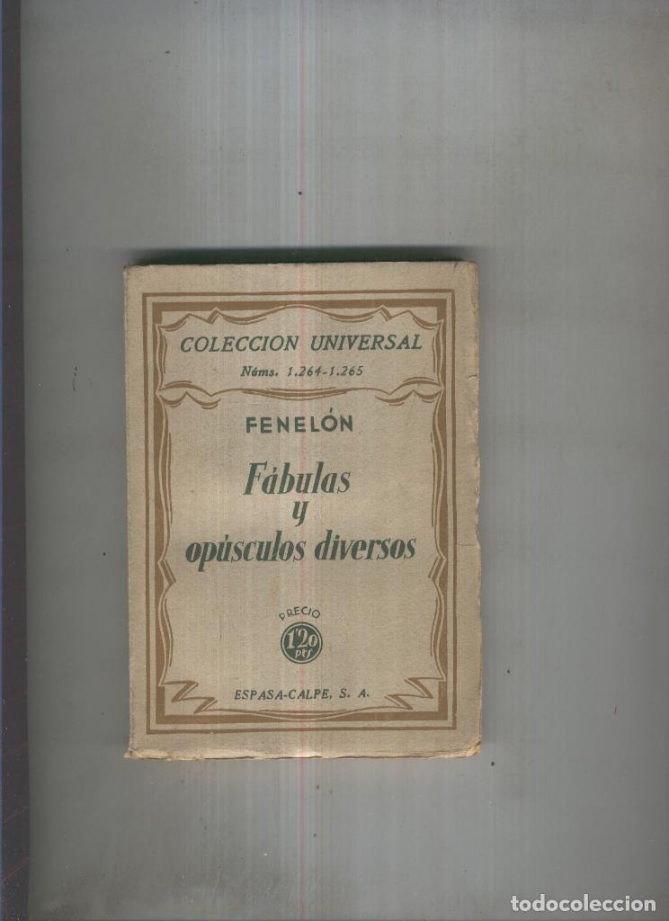 Colecionismo de Revistas e Jornais: Fabulas y opusculos diversos - Fenelon