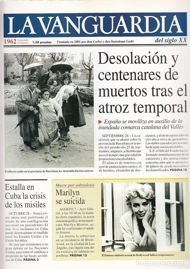 Colecionismo de Revistas e Jornais: LA VANGUARDIA a&ntilde;o 1962 segundo semestre. Desolacion y centenares de muertos tras el atroz temporal -