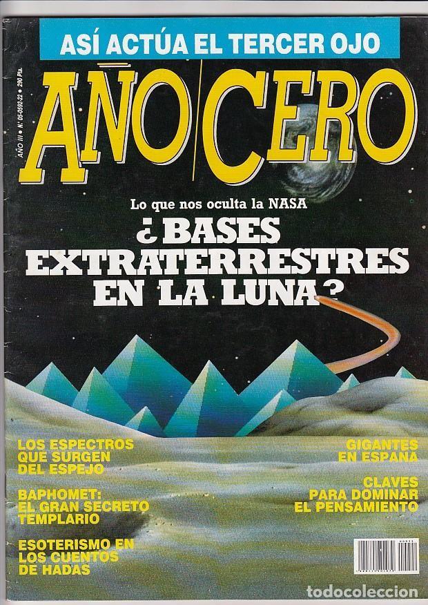 Colecionismo de Revistas e Jornais: A&Ntilde;O CERO numero 22. Bases extraterrestres en la luna - Varios
