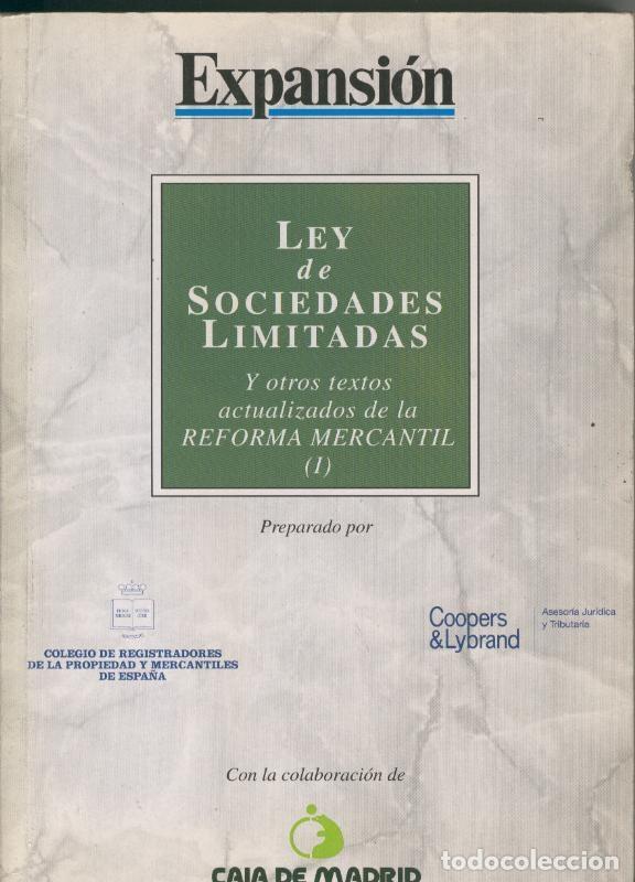 Sammeln von Zeitschriften und Zeitungen: Ley de Sociedades limitadas - Varios