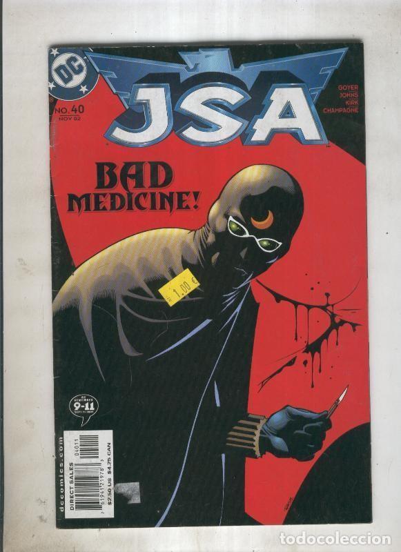 Sammeln von Zeitschriften und Zeitungen: JSA Bad medicine numero 40 - Goyer- Johns- Kirk- Champagne