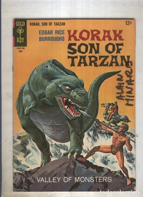 Coleccionismo de Revistas y Peri&oacute;dicos: KORAK SON OF TARZAN numero 17: Valley of monsters - VARIOS