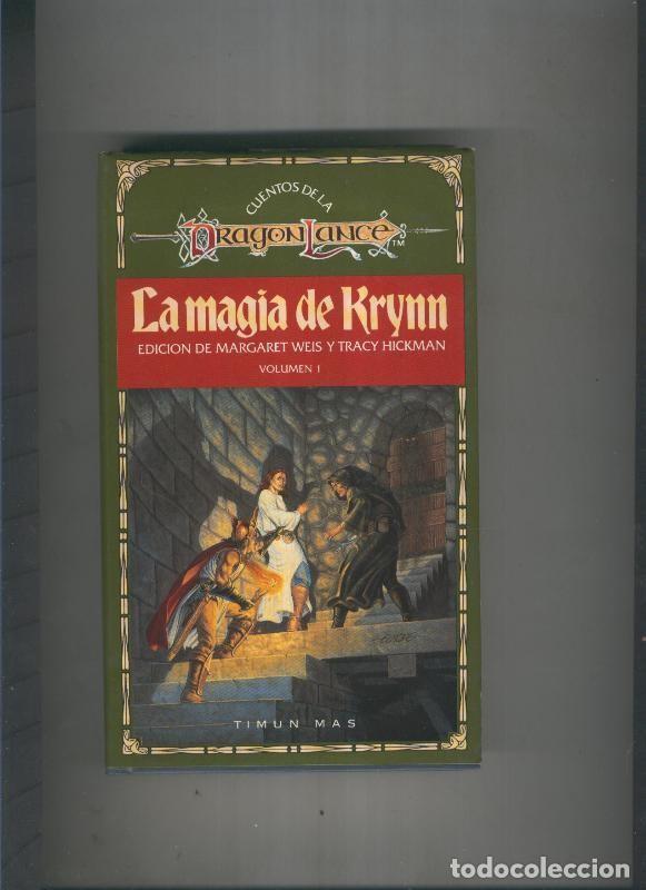 Colecionismo de Revistas e Jornais: Cuentos de la dragonlance Volumen I: La magia de krynn - Margaret weis y tracy hickman