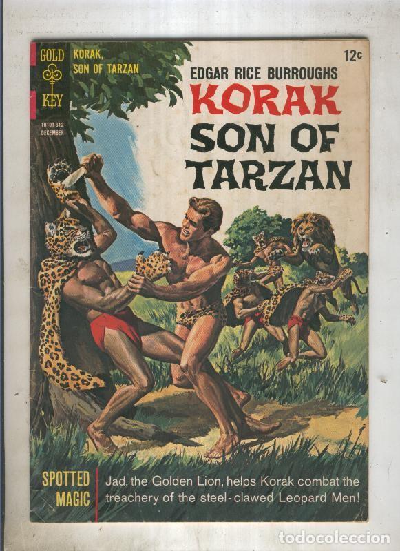 Colecionismo de Revistas e Jornais: KORAK SON OF TARZAN numero 15: Spotted magic - VARIOS