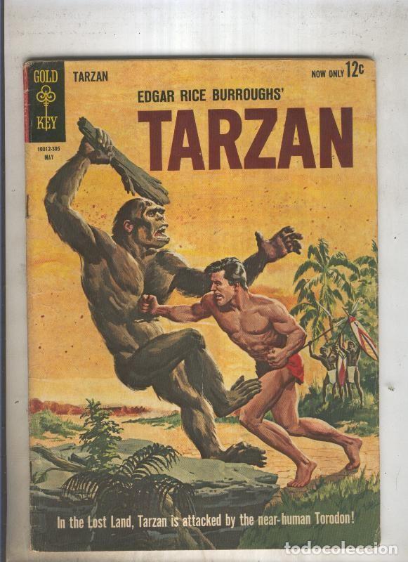 Colecionismo de Revistas e Jornais: TARZAN de GOLDKEY Numero 135: The Spear of Mbanda - VARIOS