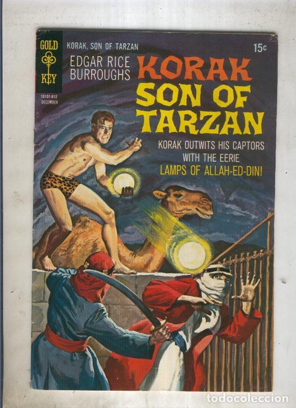 Colecionismo de Revistas e Jornais: KORAK SON OF TARZAN numero 32: Lamps of Allah Ed Din - VARIOS