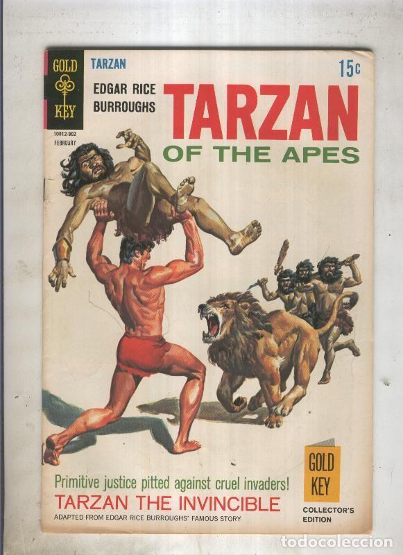 Colecionismo de Revistas e Jornais: TARZAN OF THE APES Numero 182: TARZAN THE INVENCIBLE part1 - VARIOS