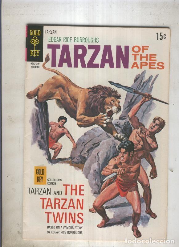 Colecionismo de Revistas e Jornais: TARZAN OF THE APES Numero 196: TARZAN AND TARZAN TWINS - VARIOS