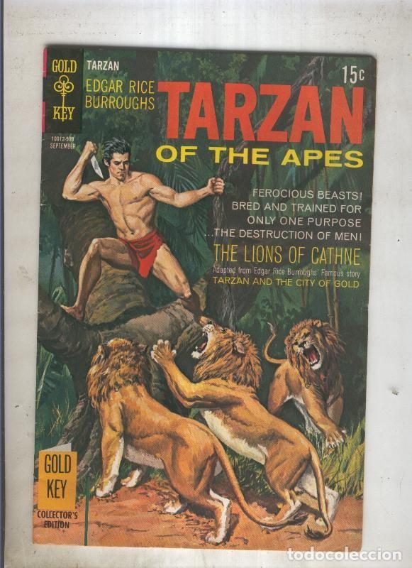 Colecionismo de Revistas e Jornais: TARZAN OF THE APES Numero 187: THE LIONS OF CATHNE - VARIOS