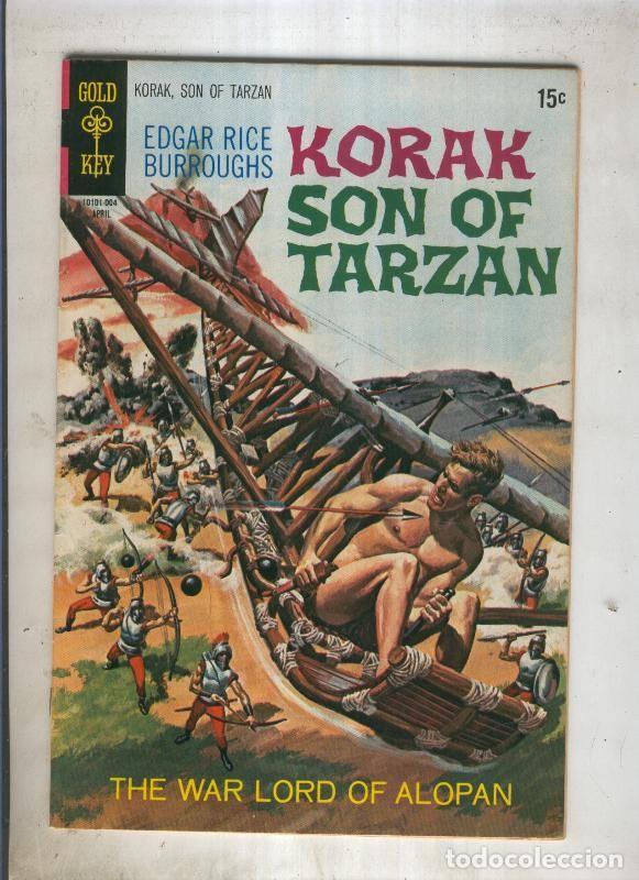 Collection Magazines and Newspapers: KORAK SON OF TARZAN numero 34: The Warlord of Alopan - VARIOS