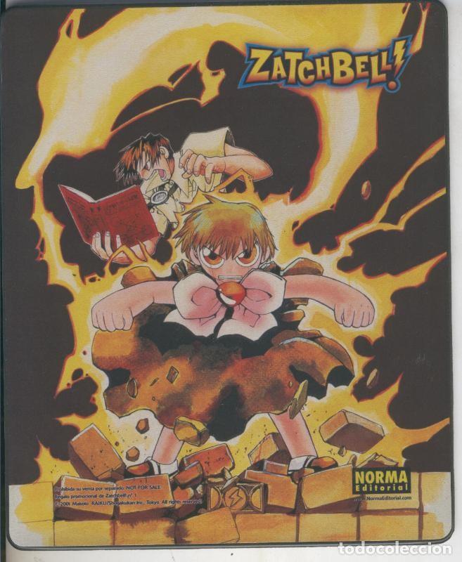 Coleccionismo de Revistas y Peri&oacute;dicos: Norma: Almohadilla ordenador Zatchbell - Varios