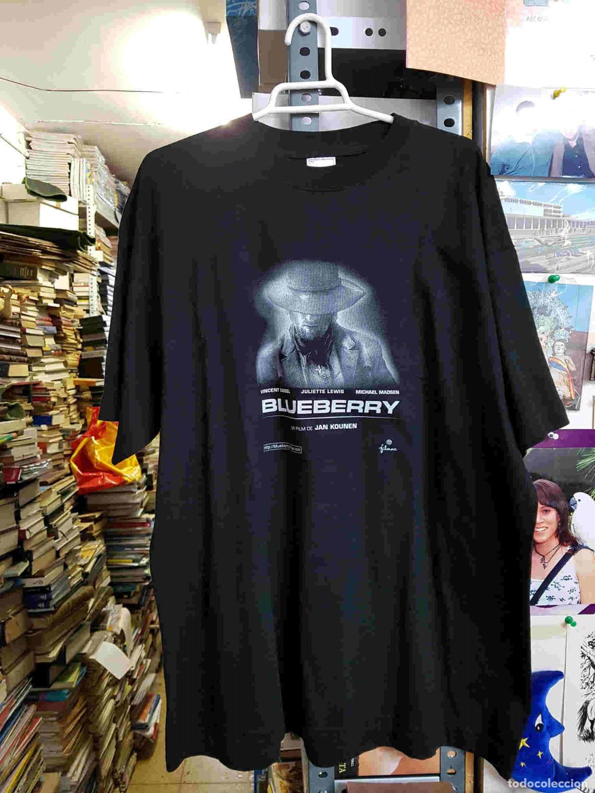 Coleccionismo de Revistas y Peri&oacute;dicos: Camiseta negra de Blueberry, film de Jan Kounen. Talla XL