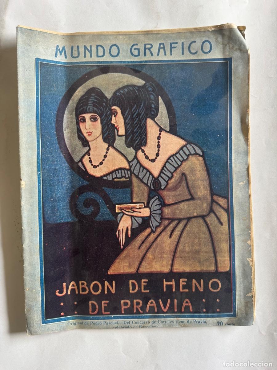 Coleccionismo de Revistas y Peri&oacute;dicos: Revista Mundo Grafico, A&ntilde;o 1916, Santander, Cartagena, San Sebastian
