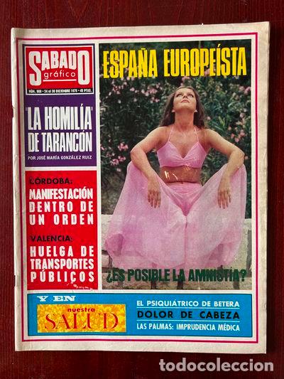 Coleccionismo de Revistas y Peri&oacute;dicos: REVISTA S&Aacute;BADO GR&Aacute;FICO NUMERO 969