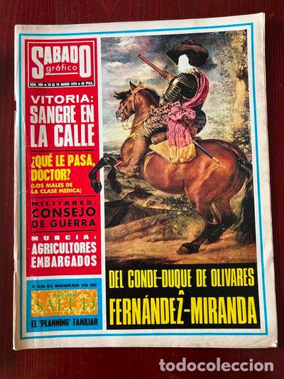 Coleccionismo de Revistas y Peri&oacute;dicos: REVISTA S&Aacute;BADO GR&Aacute;FICO NUMERO 980
