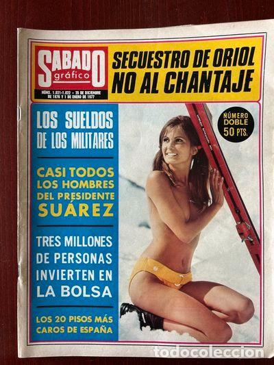 Coleccionismo de Revistas y Peri&oacute;dicos: REVISTA S&Aacute;BADO GR&Aacute;FICO NUMERO 1021+1022