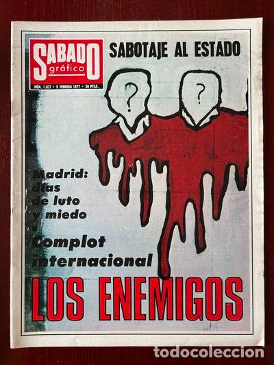 Coleccionismo de Revistas y Peri&oacute;dicos: REVISTA S&Aacute;BADO GR&Aacute;FICO NUMERO 1027