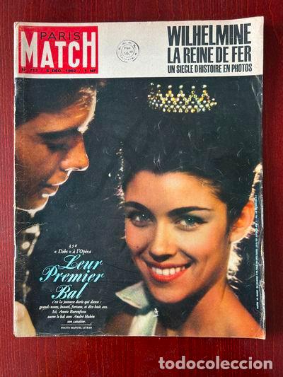 Coleccionismo de Revistas y Peri&oacute;dicos: REVISTA PARIS MATCH 6 d&eacute;cembre 1962
