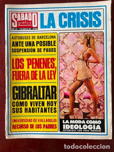 Collectionnisme de Revues et Journaux: REVISTA S&Aacute;BADO GR&Aacute;FICO NUMERO 927