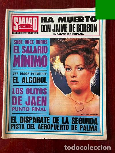Collectionnisme de Revues et Journaux: REVISTA S&Aacute;BADO GR&Aacute;FICO NUMERO 930