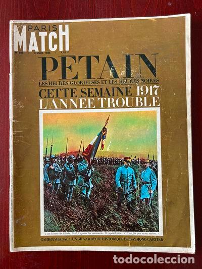 Sammeln von Zeitschriften und Zeitungen: REVISTA PARIS MATCH 4 juin 1966